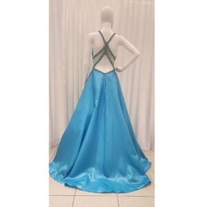 Light blue dress 4