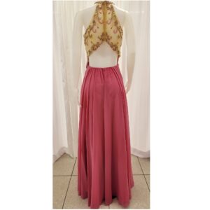 Fuchsia dress 3