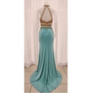 Turquoise dress 2